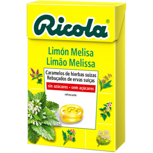 Ricola Caramelos Limón Melisa sin Azúcar 50g