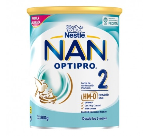 NAN 2 LECHE LACTANTES DE CONTINUACION (800 G)