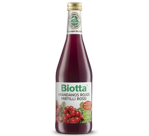 BIOTTA JUGO DE ARANDANO ROJO 500