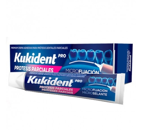 Kukident pro parciales microfijacion - crema adh protesis dental (40 g)