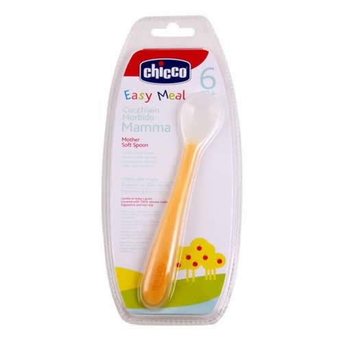 CHICCO CUCHARA SILICONA +6M