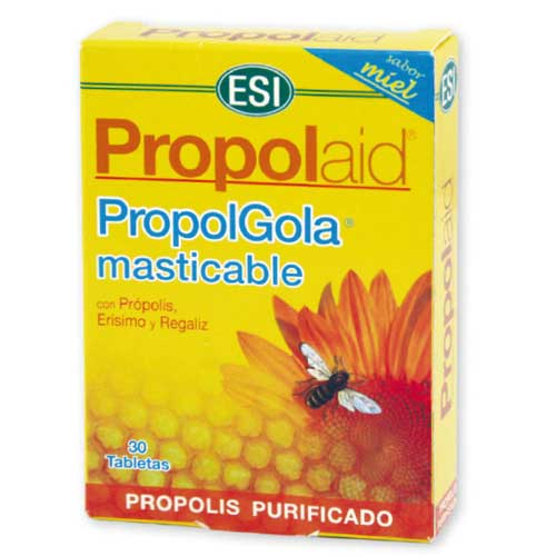 PROPOLAID PROPOLGOLA MASTICABLE (MIEL 30 TAB)
