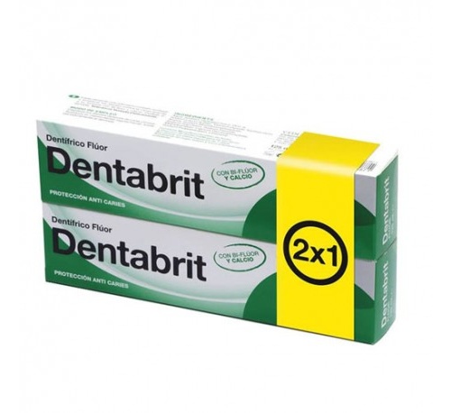 DENTABRIT FLUOR (75 ML 2 U)