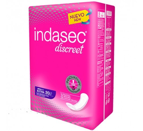 INDASEC EXTRA COMPRESA PERDIDAS LEVES (22 ABSORB)