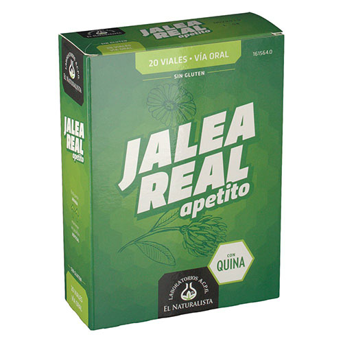 Jalea real infantil apetito el naturalista (100 mg 20 viales)