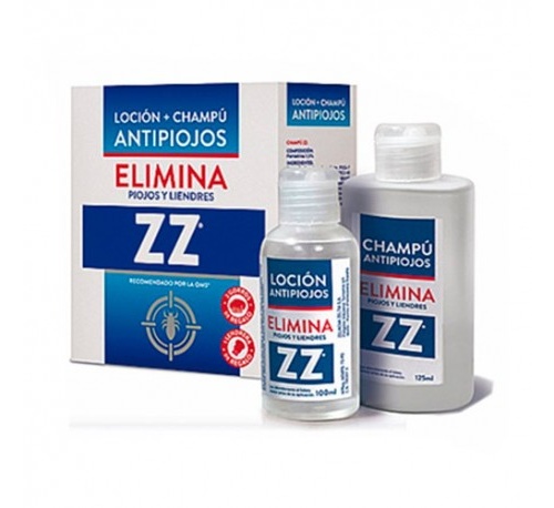 Zz locion + champu antipiojos (100 ml +125 ml)