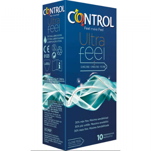 CONTROL ULTRAFEEL - PRESERVATIVOS (10 U)