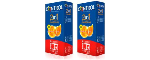 Control 2in1 finissimo - preservativos (6 + 6 u pack ahorro)