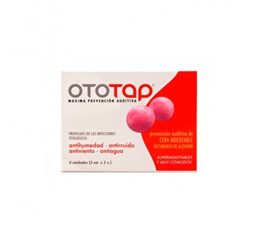 TAPONES OIDOS CERA - OTOTAP (6 U)
