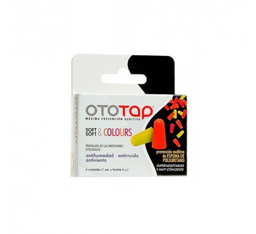 Tapones oidos poliuretano - ototap soft & colours pu (6 unidades)