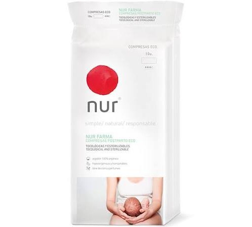 Nur farma compresa postparto eco 10 u
