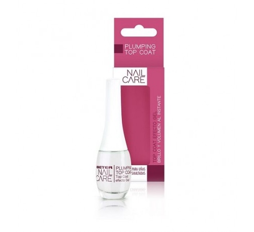 Plumping top coat efecto gel - beter nail care (11 ml)