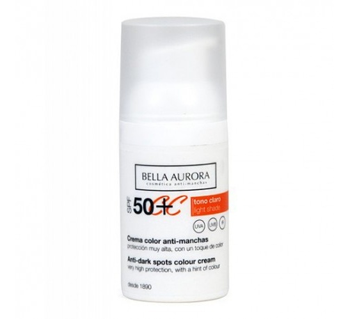Bella aurora cc cream spf 50+
