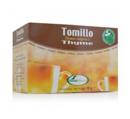 Soria natural tomillo infusion 20 filtros