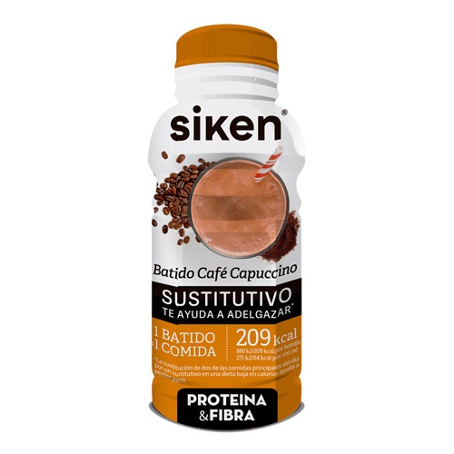 Siken sustitutivo batido (1 envase 325 ml sabor cafe capuccino)