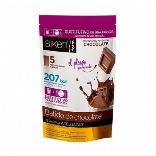 Siken form batido sustitutivo (chocolate 50 g 5 sobres doypack)