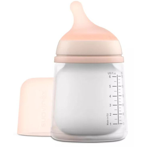 Suavinex Biberón Anticólico ZERØ.ZERØ™ T. S 180ml