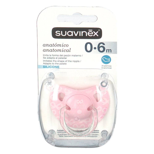 SUAVINEX CHUPETE SILICONA TETINA ANATOMICA (0- 6 M)