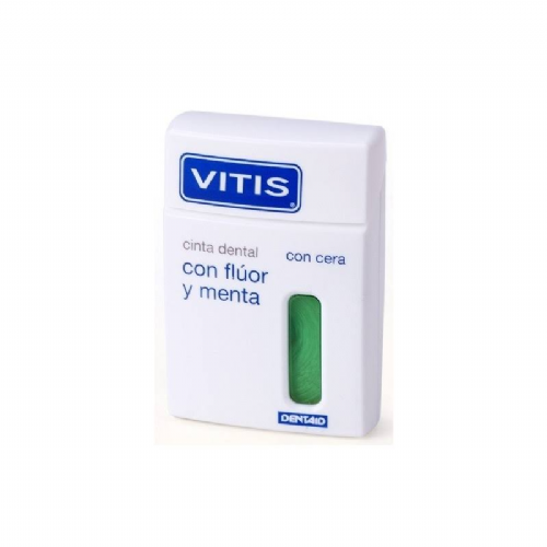 Vitis cinta dental con fluor y menta (50 m)