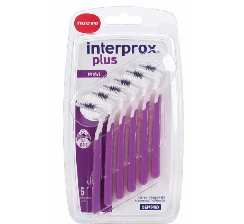 CEPILLO ESPACIO INTERPROXIMAL - INTERPROX PLUS (MAXI 6 U)