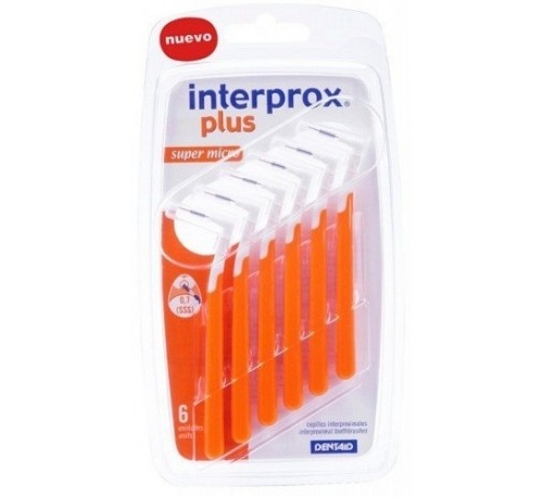 Interprox plus cepillo interdental super 6 u