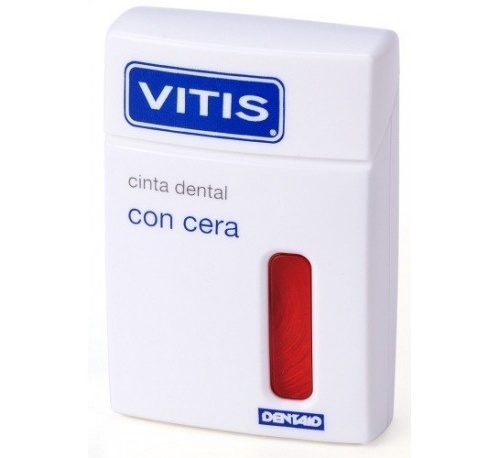 Vitis cinta dental con cera (50 m)