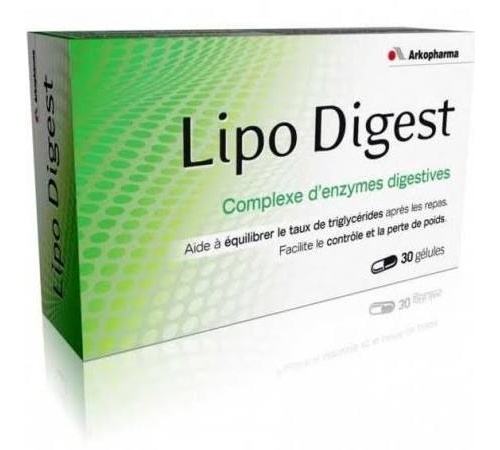 Lipodigest arkopharma (30 capsulas)