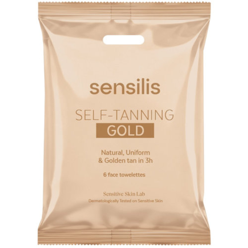 Sensilis Toallitas Self-Tanning Gold 6u.