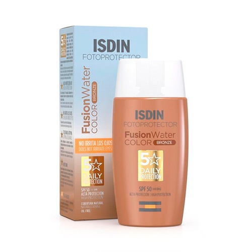 Fotoprotector isdin spf 50 fusion water color (1 envase 50 ml bronze)