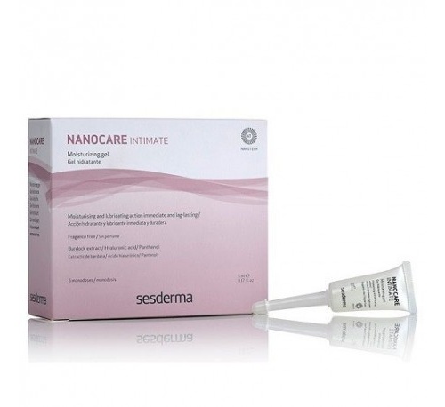 Nanocare intimate gel hidratante interno - protector vaginal (5 ml)