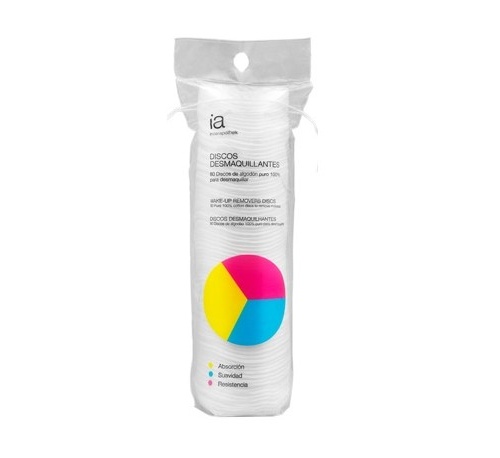 INTERAPOTHEK ALGODON DESMAQUILLAJE (80 DISCOS)