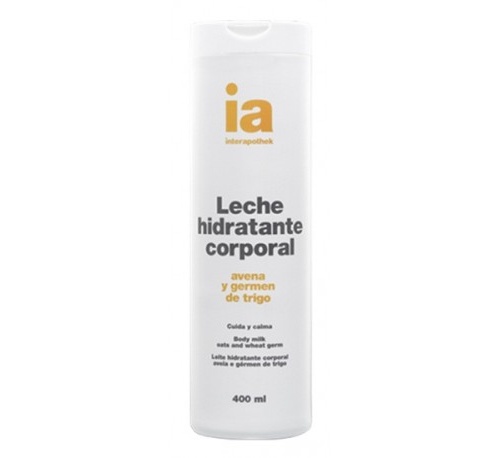 Interapothek leche corporal avena y germen de tr (400 ml)