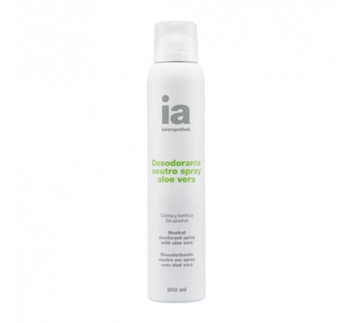 Interapothek desodorante neutro aloe vera (spray 200 ml)