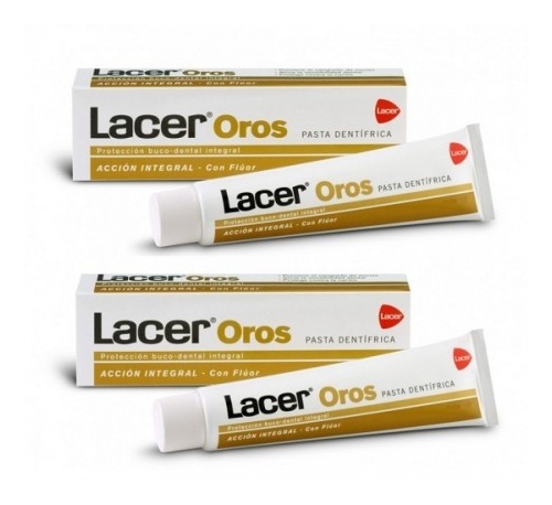 Lacer oros duplo 2500 pasta dent 125 ml+125ml