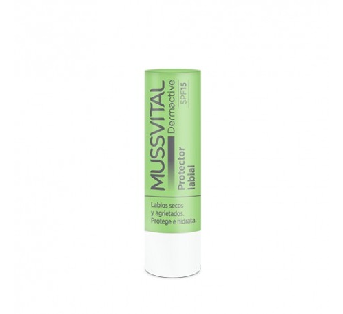 Mussvital dermactive protector labial (1 envase 4 g natural)