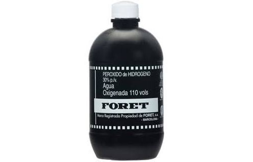 Agua oxigenada 110 v   foret 500ml