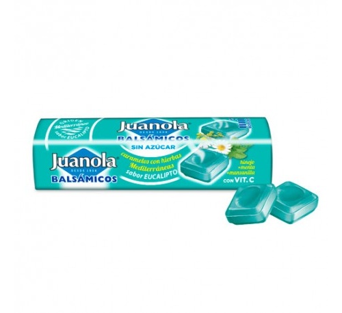 Juanola caramelos eucaliptus vit c y hierbas med (1 envase 32,4 g)