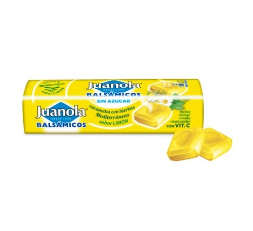 Juanola caramelos limon vit c y hierbas med (1 envase 32,4 g)