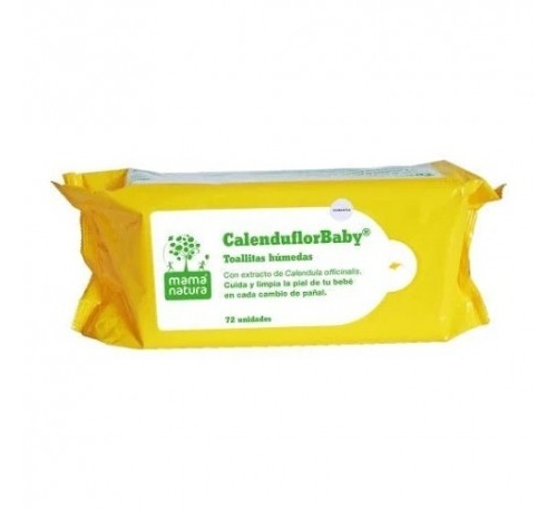 Calenduflorbaby toallitas de calendula (72 toallitas)