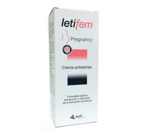 Letifem pregnancy crema antiestrias (200 ml)