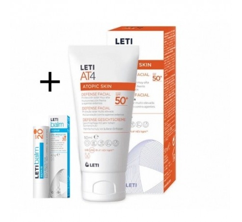 Letiat4 defense facial spf50+ (50 ml)