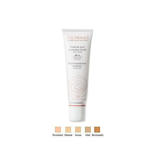 Avene couvrance maquillaje fluido spf 20 (30 ml arena)