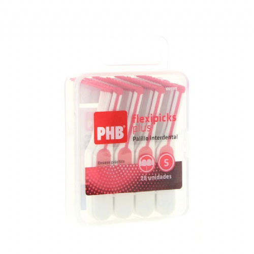 Phb flexipicks plus angulado palillo interdental 28 u talla s