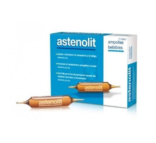 Astenolit ampollas bebibles (12 amp)