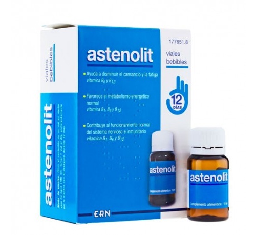 ASTENOLIT VIALES BEBIBLES (12 VIAL)