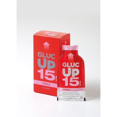 Gluc up 15 faes farma (fresa  5 sticks)