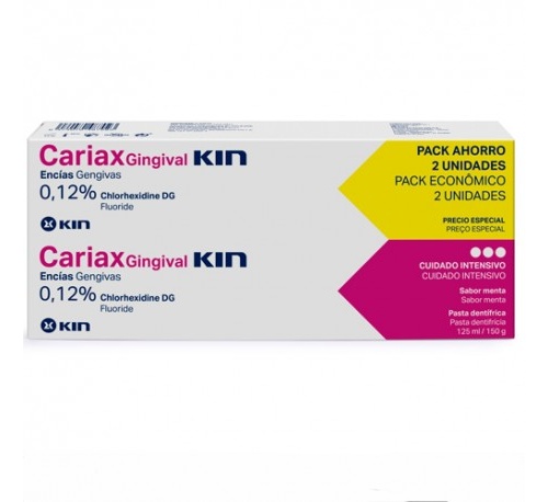 Cariax gingival pasta dental duplo 125 ml