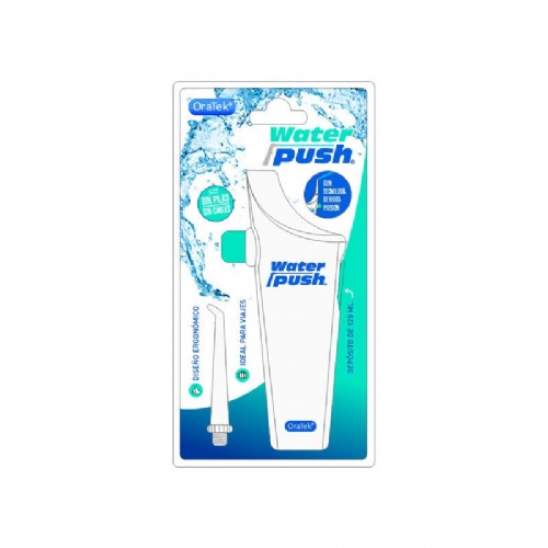 Irrigador bucal de accion manual - waterpush (1 u)