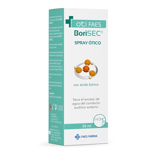 Otifaes borisec  spray otico 1 envase 30 ml