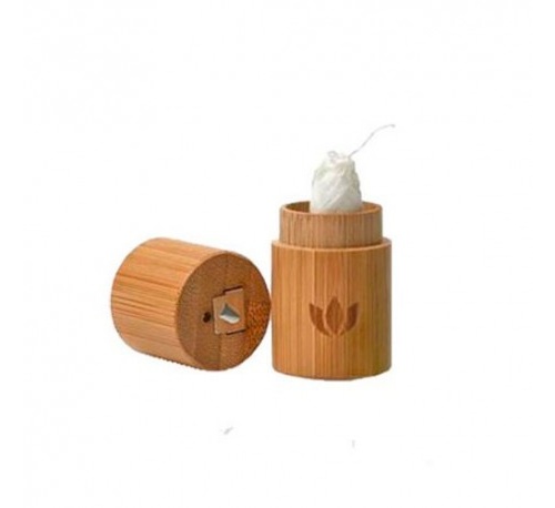 Naturbrusch fil dental + estoig de bambu